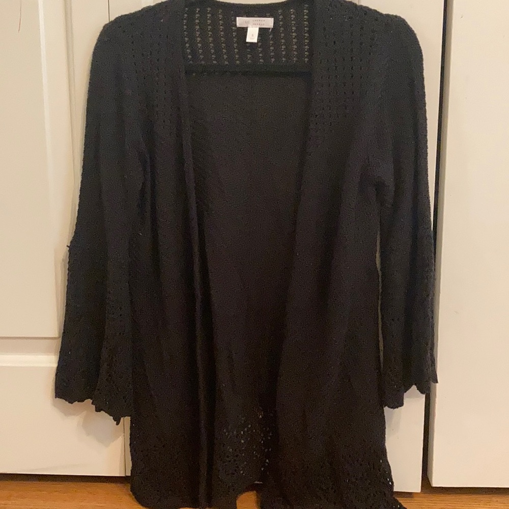 LC Lauren Conrad Bell-Sleeve Cardigan